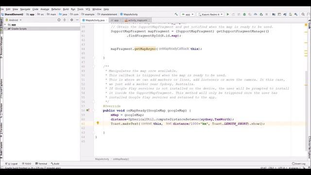 How to calculate distance between two locations in Google maps in Android смотреть онлайн
