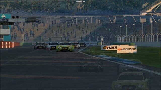RaceRoom Racing Experience DTM 2014 Hockenheim - Epic battle against the AI смотреть онлайн