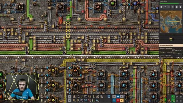Factorio Let'sPlay [S6EP29] Новый дизайн вокзала смотреть онлайн