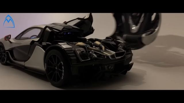 LED Tuning 1:18 Diecast McLaren P1 AUTOArt - Hypercar