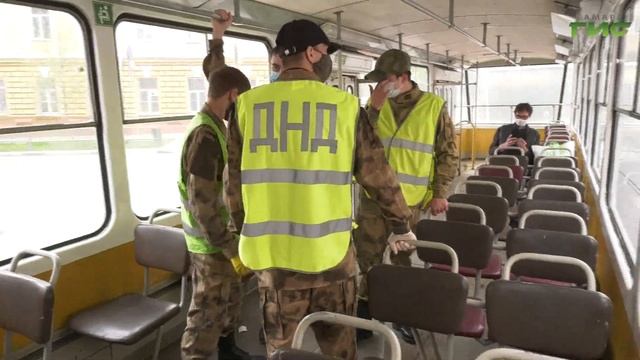 В общественном транспорте проверили, как пассажиры соблюдают меры безопасности смотреть онлайн