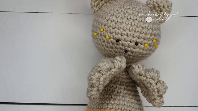 Crochet Purrmaid PART 6 (Assembly & How To Embroider The Face) Amigurumi CAL
