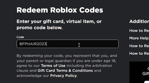 ALL NEW ROBLOX PROMO CODES 2023 AND FREE ITEMS ON ROBLOX