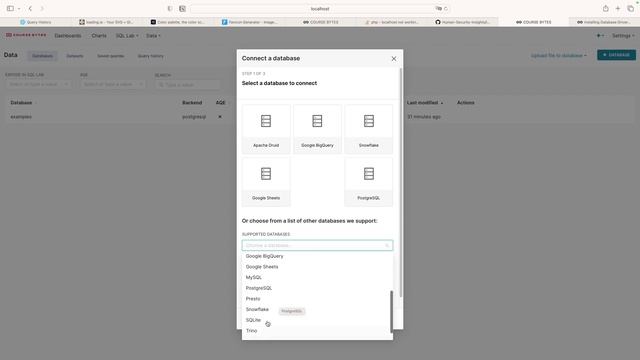 Extend Superset Database Support смотреть онлайн
