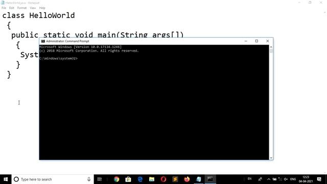 Hello World In Java | hello world java | hello world program in java | print hello world in java смотреть онлайн