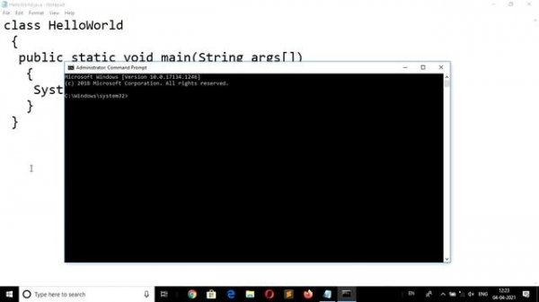Hello World In Java | hello world java | hello world program in java | print hello world in java