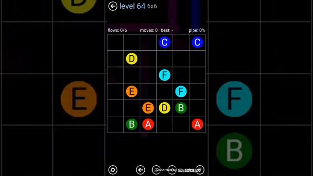 flow free rainbow puzzles level 61-70 смотреть онлайн