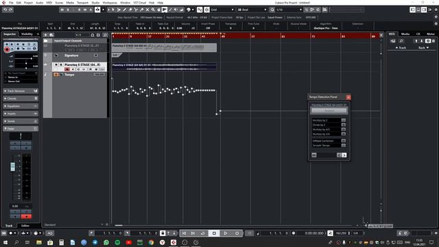 Cubase 11 - Tempo Detection - Детектируем темп