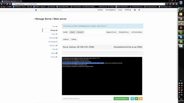 Minecraft - Enable the EULA смотреть онлайн