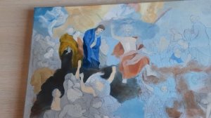 ДЕНЬ СО МНОЙ: рисую копию картины, мой ежедневник, работа/vlog 1