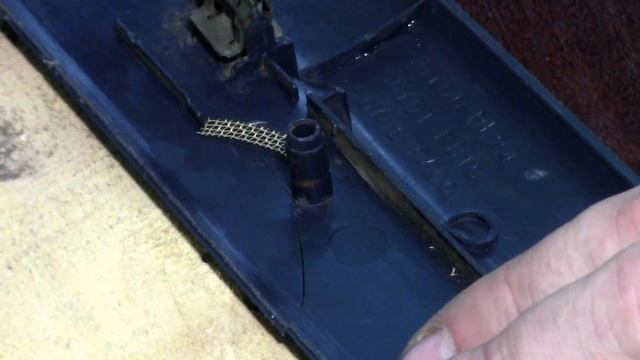 Как восстановить накладки порогов авто? Пайка пластика армирующей сеткой Besonoff videos смотреть онлайн