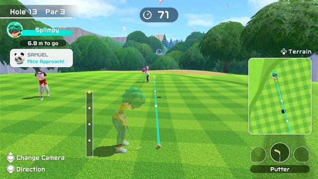 Rank up Game (Nintendo Switch Sports Golf) смотреть онлайн
