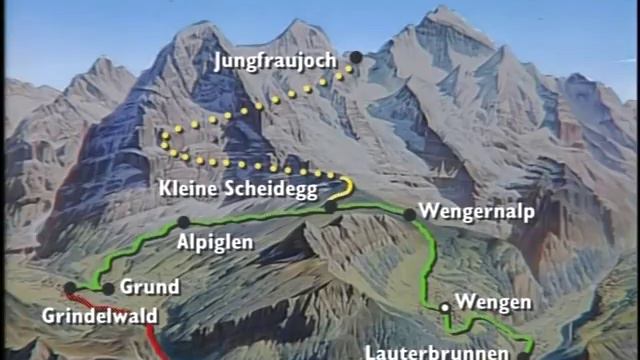 Swiss Railway Journeys - The Jungfrau Railways Part 2: WAB/JB