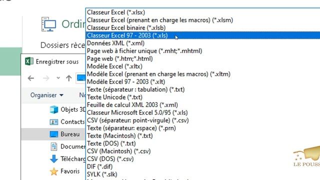 LePousse.com - QUEL TYPE DE FICHIER EXCEL [.xlsm ou .xlsb] EST PLUS ADAPTE AUX TABLEAUX DE BORD смотреть онлайн