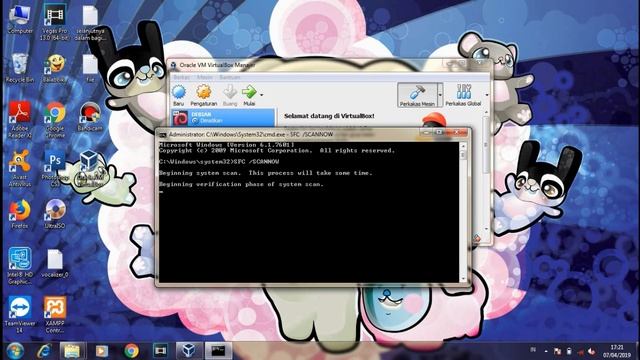 Cara Mengatasi Error Mesin Virtual Pada Virtualbox 5.2.22 Windows 7 смотреть онлайн