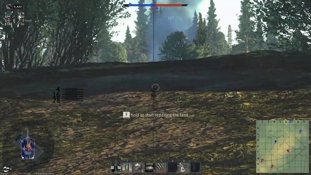Abrams in Sim! Tank Simulator Mode feat. M1A1 | War Thunder Gameplay смотреть онлайн