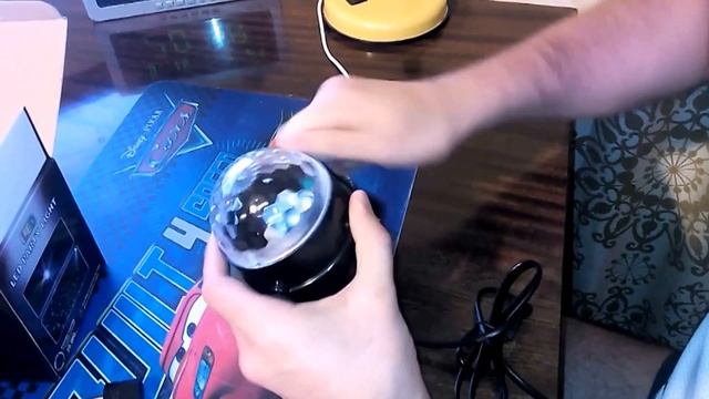 Mini RGB LED Crystal Magic Ball смотреть онлайн