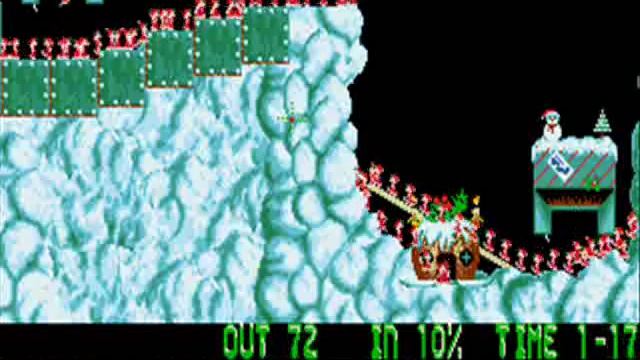 Holiday Lemmings 1994 - Level 13 смотреть онлайн