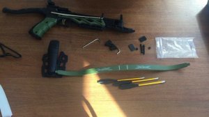 Распаковка и сборка арбалета Man Kung Alligator (TCS-1)