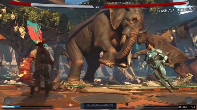 Injustice 2 - Hellboy Battle Simulator (VERY HARD) NO MATCHES LOST смотреть онлайн