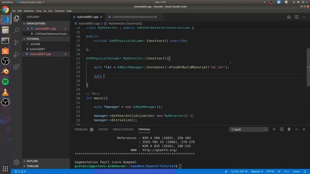 001 :: A Menor Simulação | Tutoriais de Geant4 смотреть онлайн