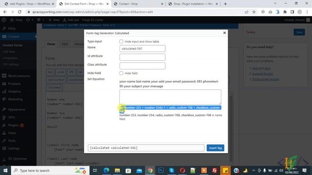 How to Add Cost Calculator Field in Contact Form 7 смотреть онлайн
