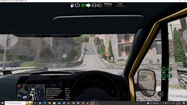 BeamNG drive Driving a rush Delivery with Ford Transit смотреть онлайн