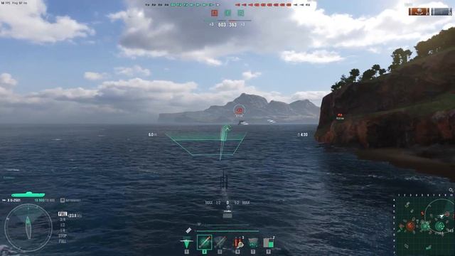 World of Warships Подводная лодка U-2501 утопил линкор Yamato и крейсер А.Невский смотреть онлайн
