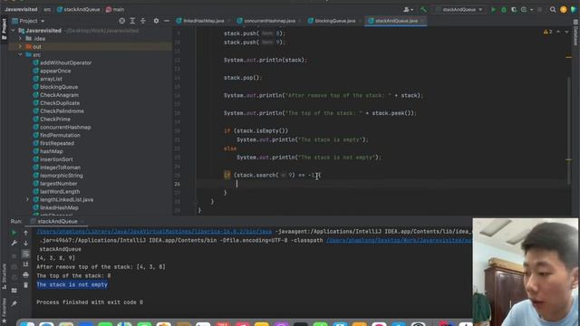 Stack and Queue in Java | Example Tutorial | Code Below смотреть онлайн