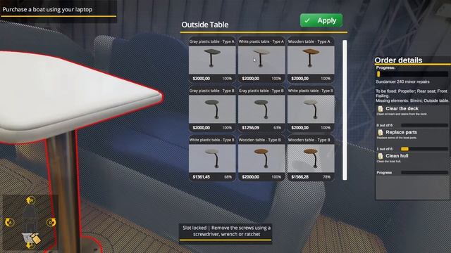 Yacht Mechanic Simulator / Ремонт Белоснежных красавиц / yacht mechanic simulator first contract смотреть онлайн