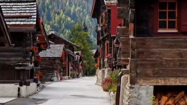 Деревня Грименц. Швейцария смотреть онлайн