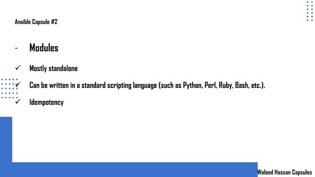 002. Ansible Capsules in Arabic - Theoretical part смотреть онлайн