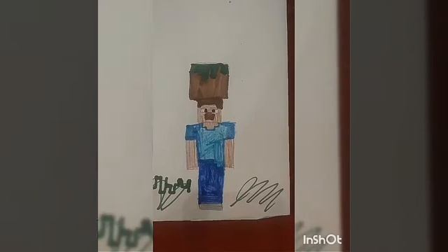 Как я нарисовала персонажей из видео игр (я рукожоп ?) |Папайрус, Марио, Стив, Карл. смотреть онлайн