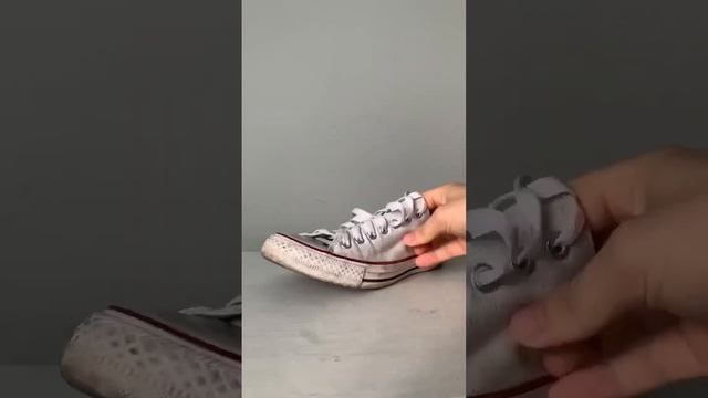 Как отмыть белые кеды