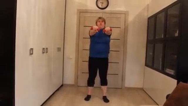 Упражнения с гантелями смотреть онлайн