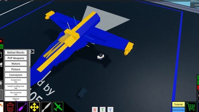 Plane Crazy | BLUE ANGELS PLANE Tutorial (Roblox)