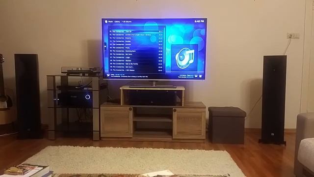 JBL Studio 580 and Harman Kardon AVR 370 playing The Cranberries смотреть онлайн