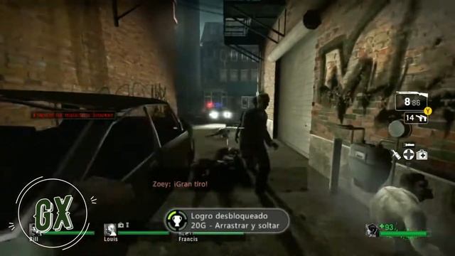 Logros: Left 4 Dead | "Arrastrar y soltar" | D.O.M GameX смотреть онлайн