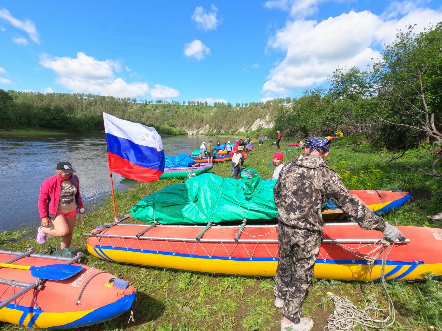 Сплав по реке Белая (Башкирия) смотреть онлайн