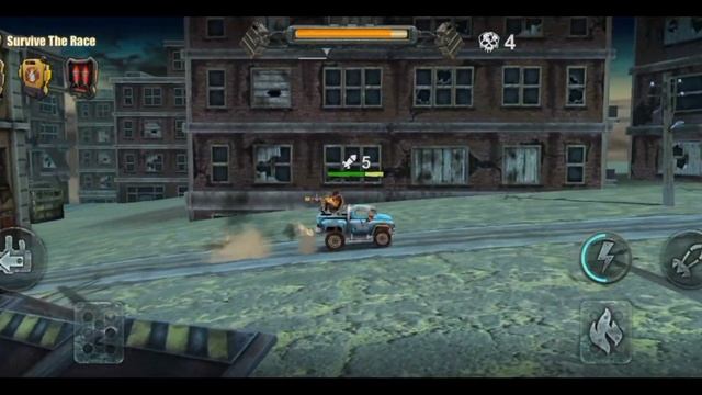 Dead Paradise The Road Warrior | Android Car Race Shooter Gameplay смотреть онлайн