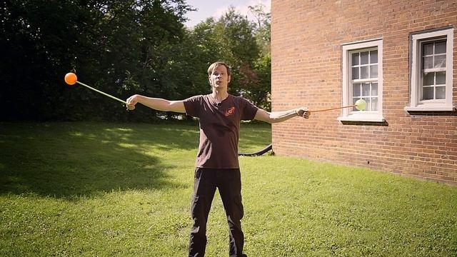 Poi Tether Length Combo Challenge! смотреть онлайн
