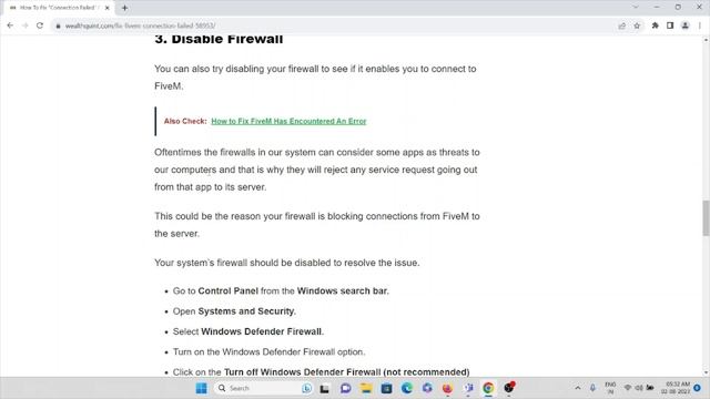 How To Fix FiveM Connection Failed Recv Failure Connection Was Reset смотреть онлайн