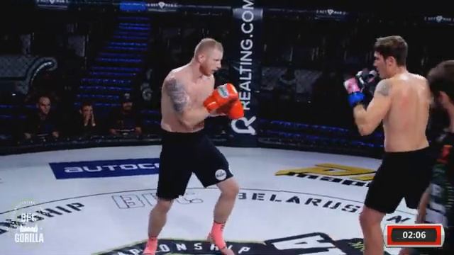 № 5 YURI BYBOCHKIN Vs VLADISLAV GORYACHEV BFC 60