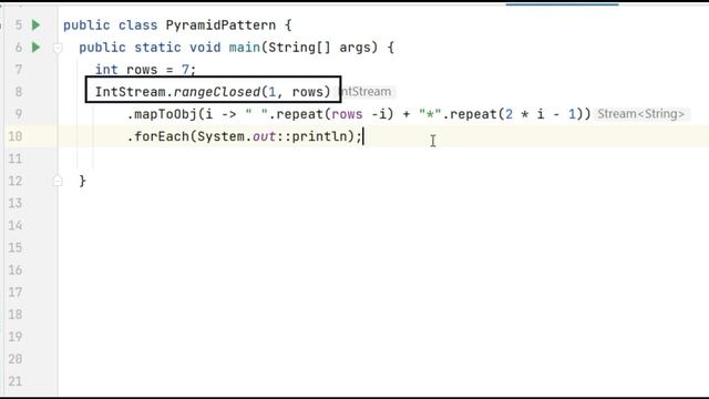Java Pyramid Patterns with Stream API & Lambda Expression смотреть онлайн