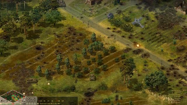Blitzkrieg (mod GZM). Map "Sandomierz bridgehead". Кошмар советской техники. смотреть онлайн