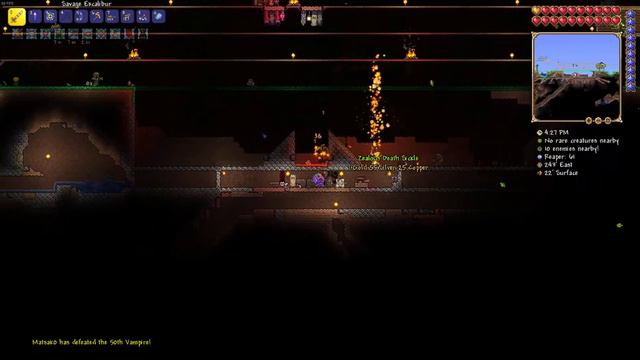 TRYING TO GET THE BROKEN HERO SWORD (but failing real bad) | Terraria смотреть онлайн