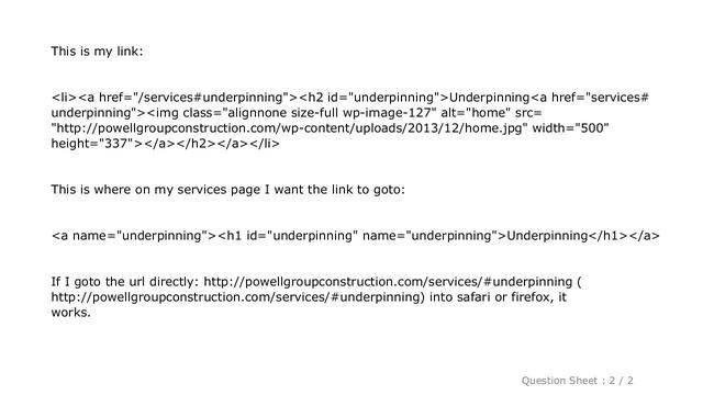 HTML : HTML anchor tags not working in Firefox, Safari, iPad and iPhone смотреть онлайн