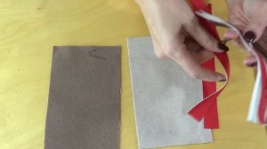 ТЕХНОЛОГИЯ пошива ВСТЫК деталей кроя через кожаный кант | Декоративный  и практичный отделочный шов