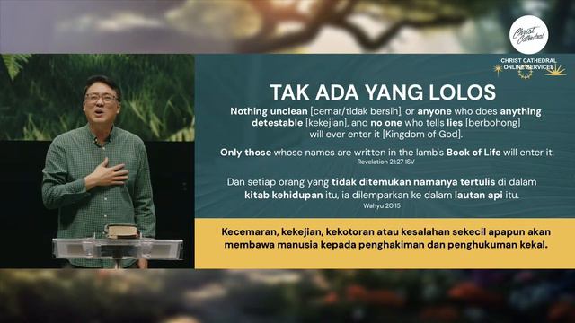 IBADAH 1 PM - Christ Cathedral Palm Sunday Online Service (LIVE) | 24/03/24 | Ps. Billy Sindoro смотреть онлайн