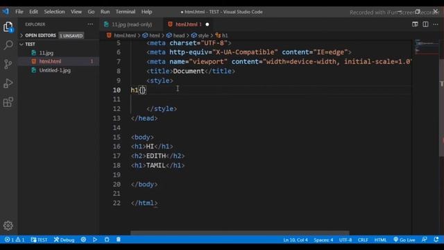 #1 | INTRODUCTION OF CSS 3 | TYPES OF STYLE SHEETS | (தமிழில் ) | CSS 3 COURSE IN TAMIL смотреть онлайн
